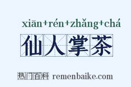 仙人掌茶是什么意思的图片